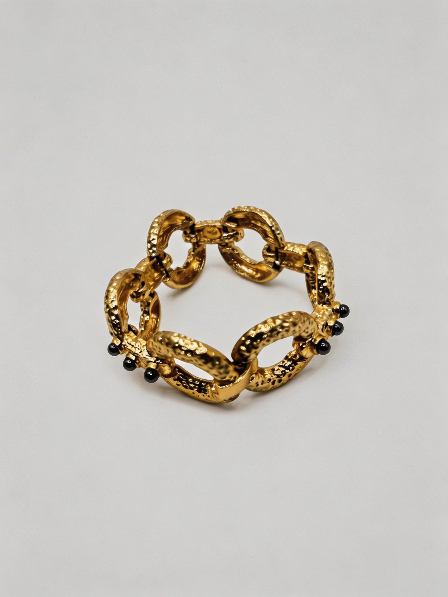 سوار سلسلة معدنية بنسيج مطحون