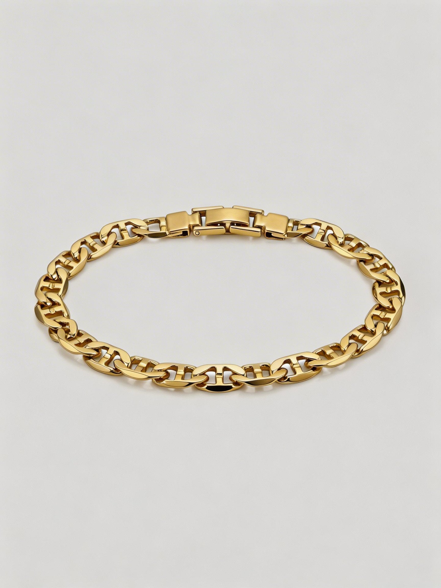 French retro 24K gold high-end bracelet