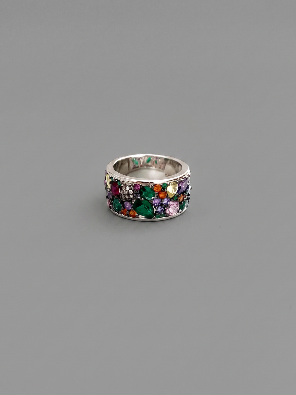 Mosaic Garden Statement Ring