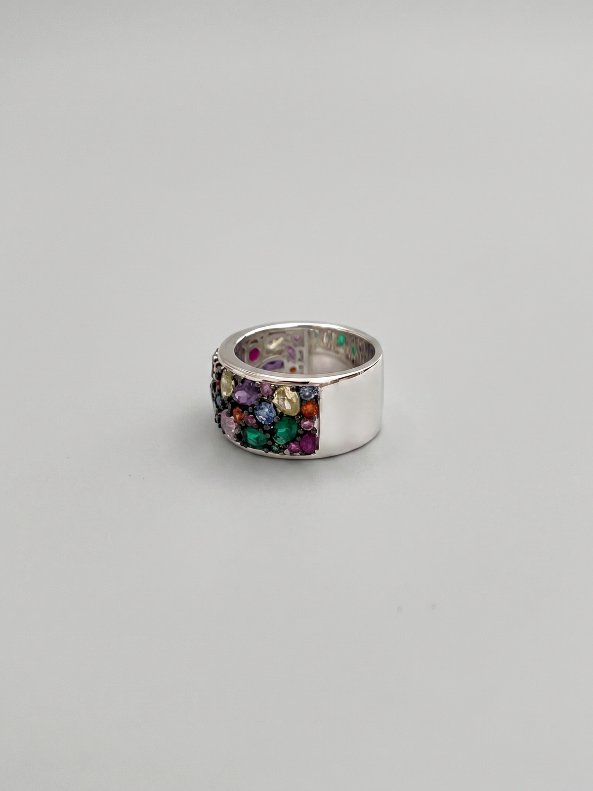 Mosaic Garden Statement Ring