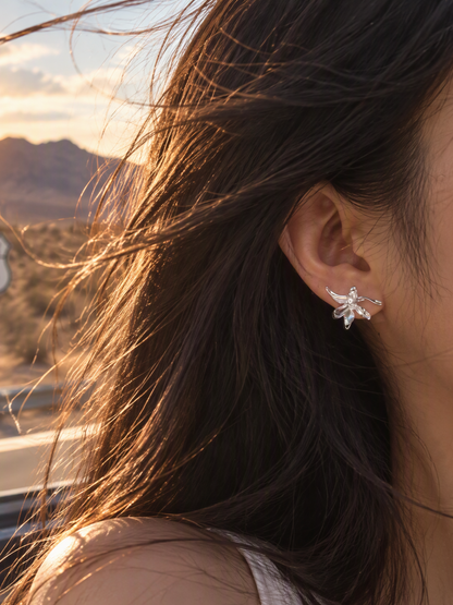 Sculptural Bloom Studs
