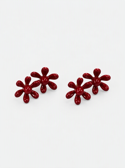 Cherry Bloom Duo Studs