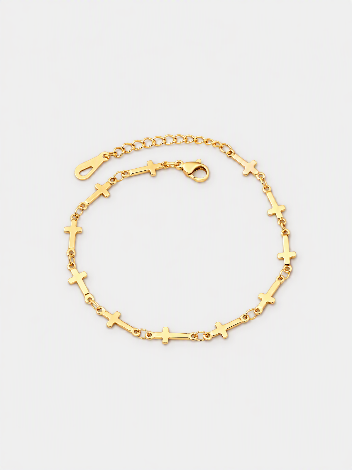 Mini Cross Station Bracelet