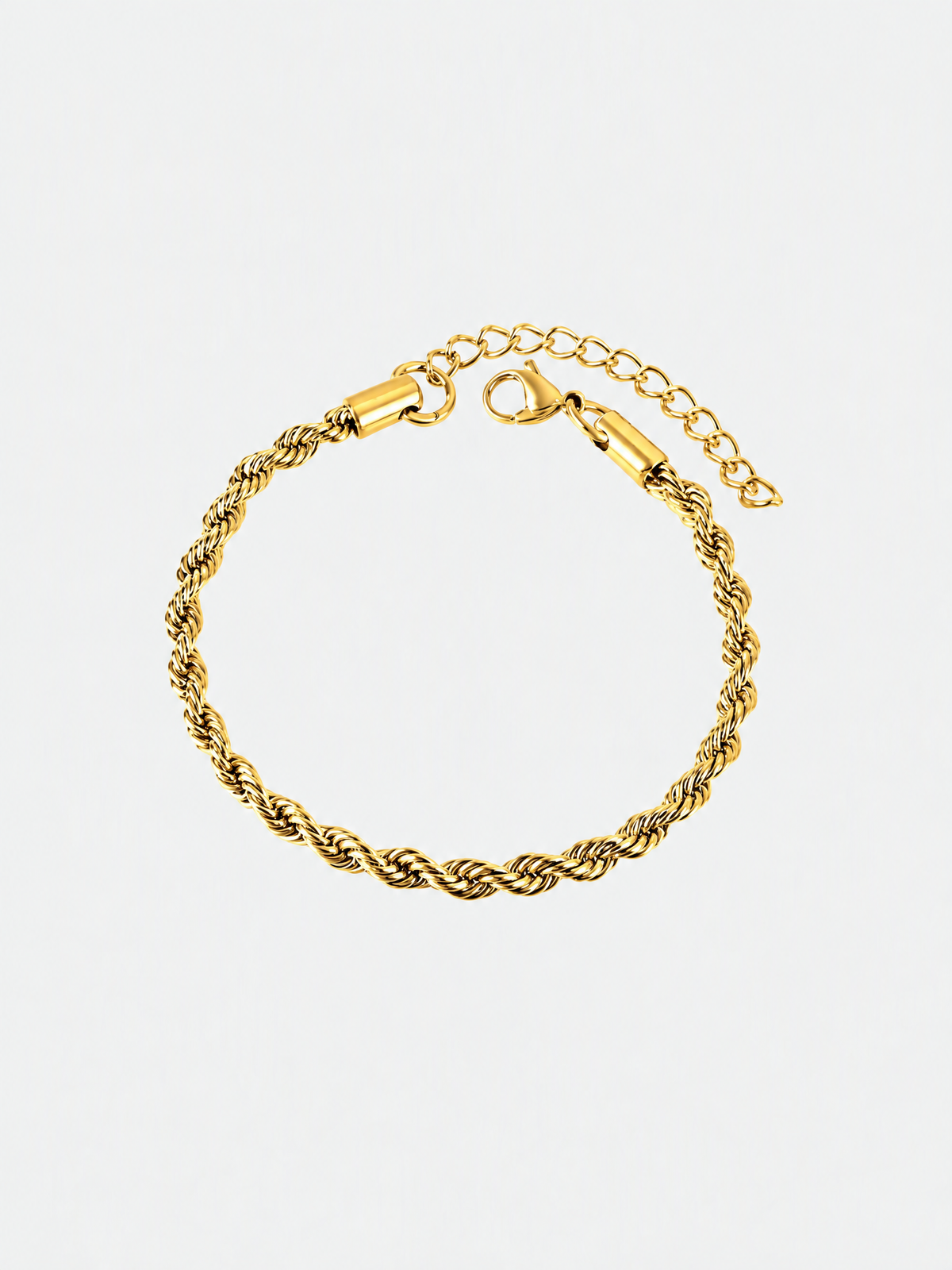 Twisted Rope Chain Bracelet