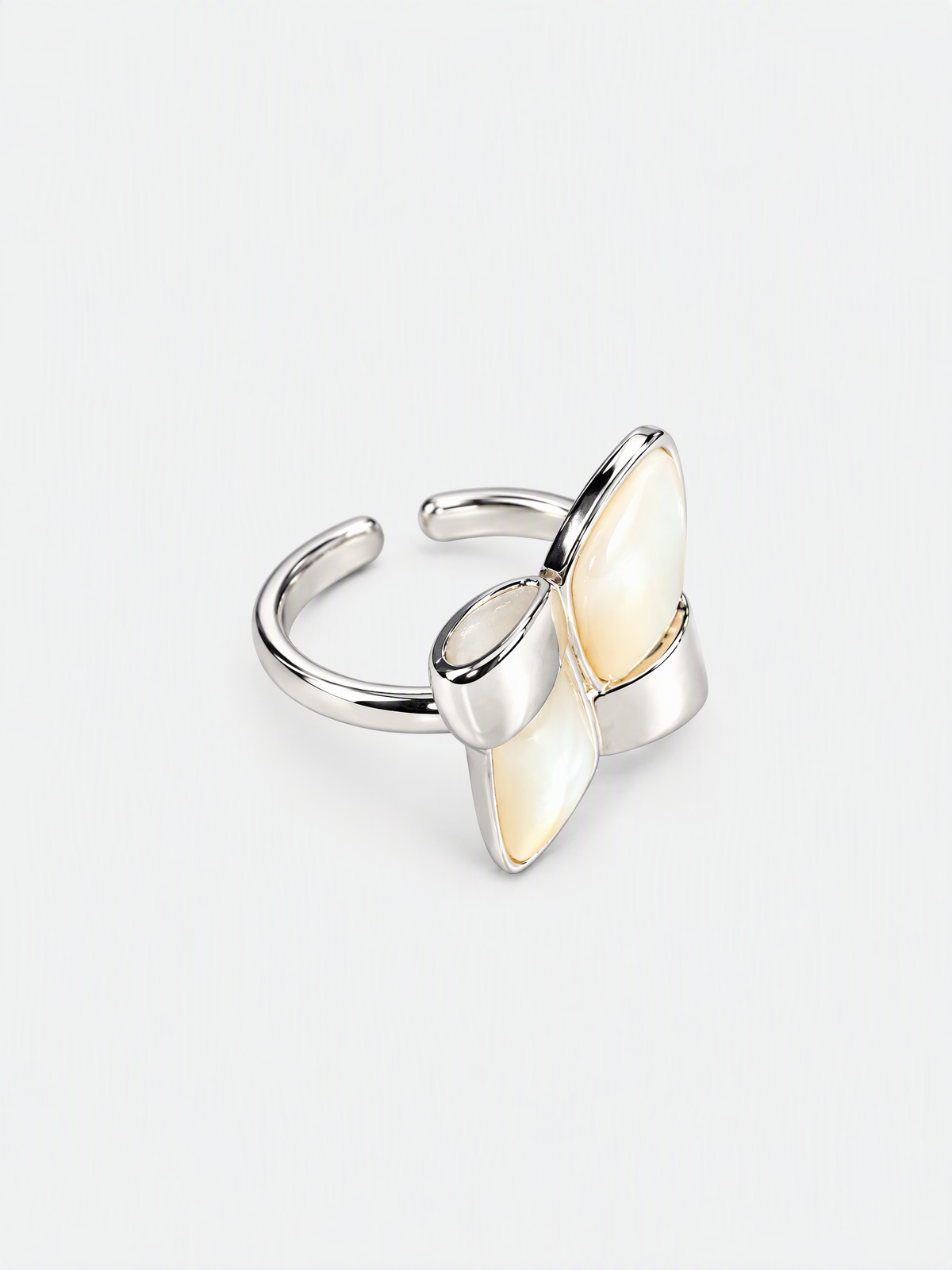 Sculptural Grid Ring