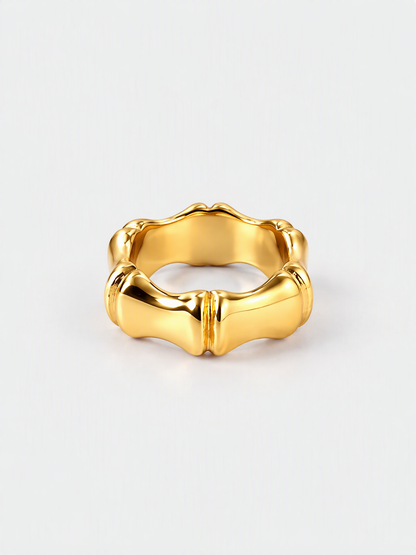 Sculptural Bamboo Ring
