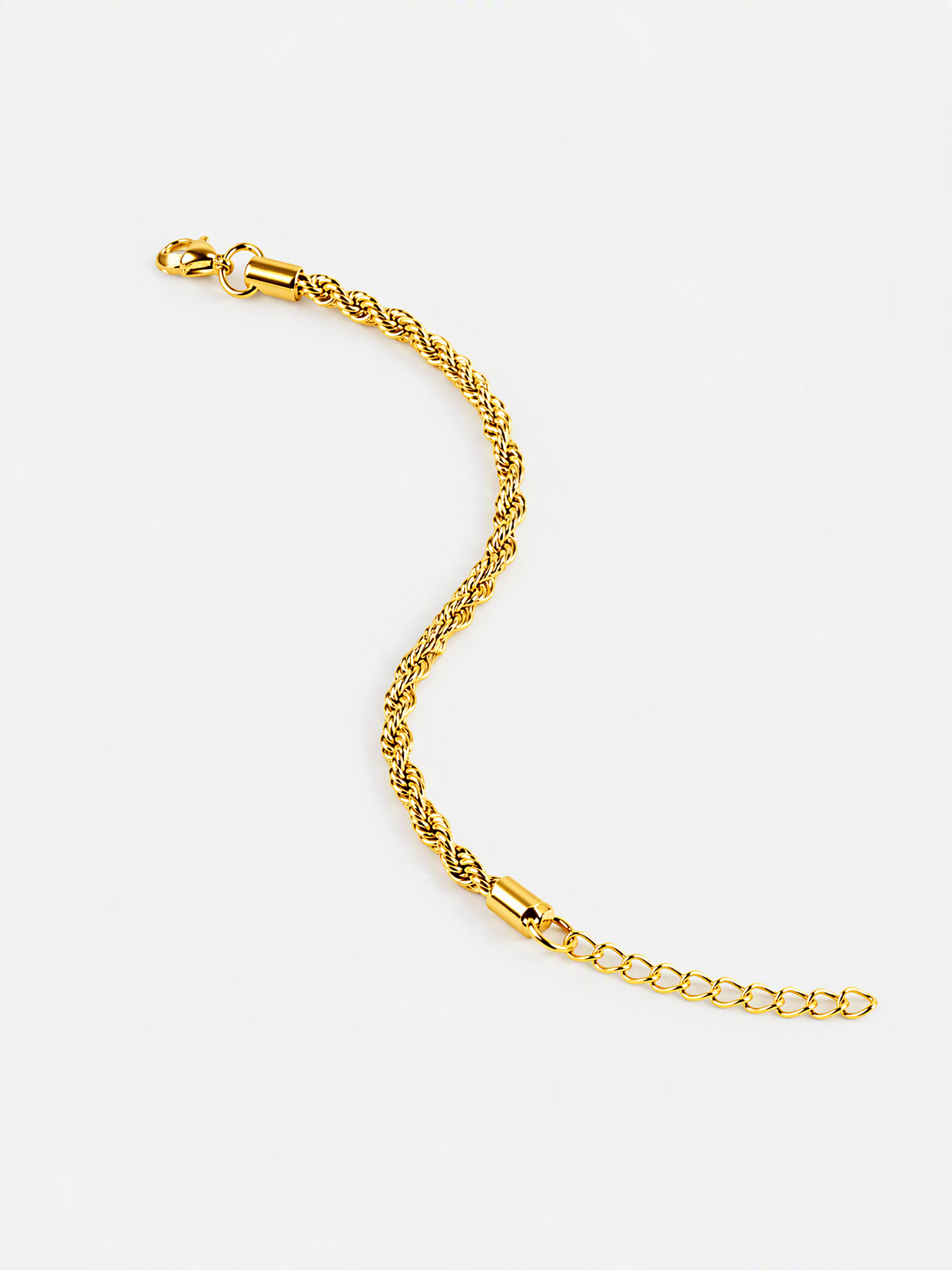 Twisted Rope Chain Bracelet
