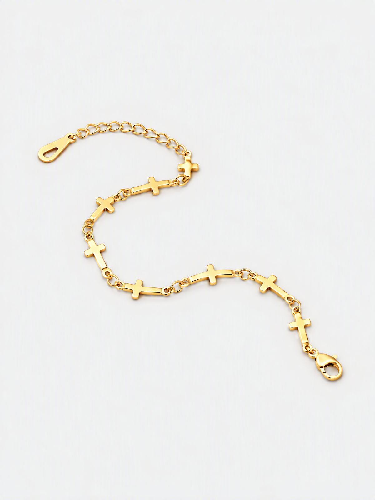 Mini Cross Station Bracelet
