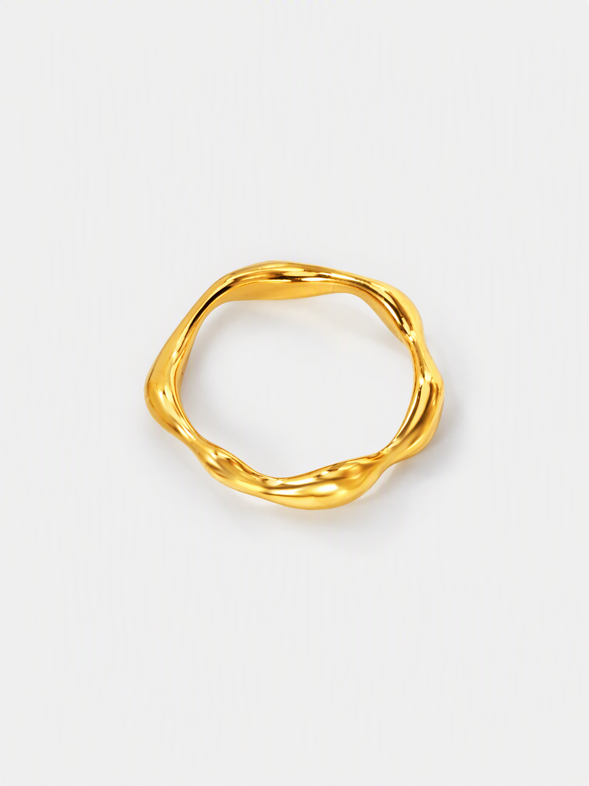 Molten Freeform Ring