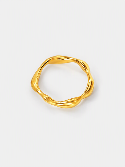 Molten Freeform Ring