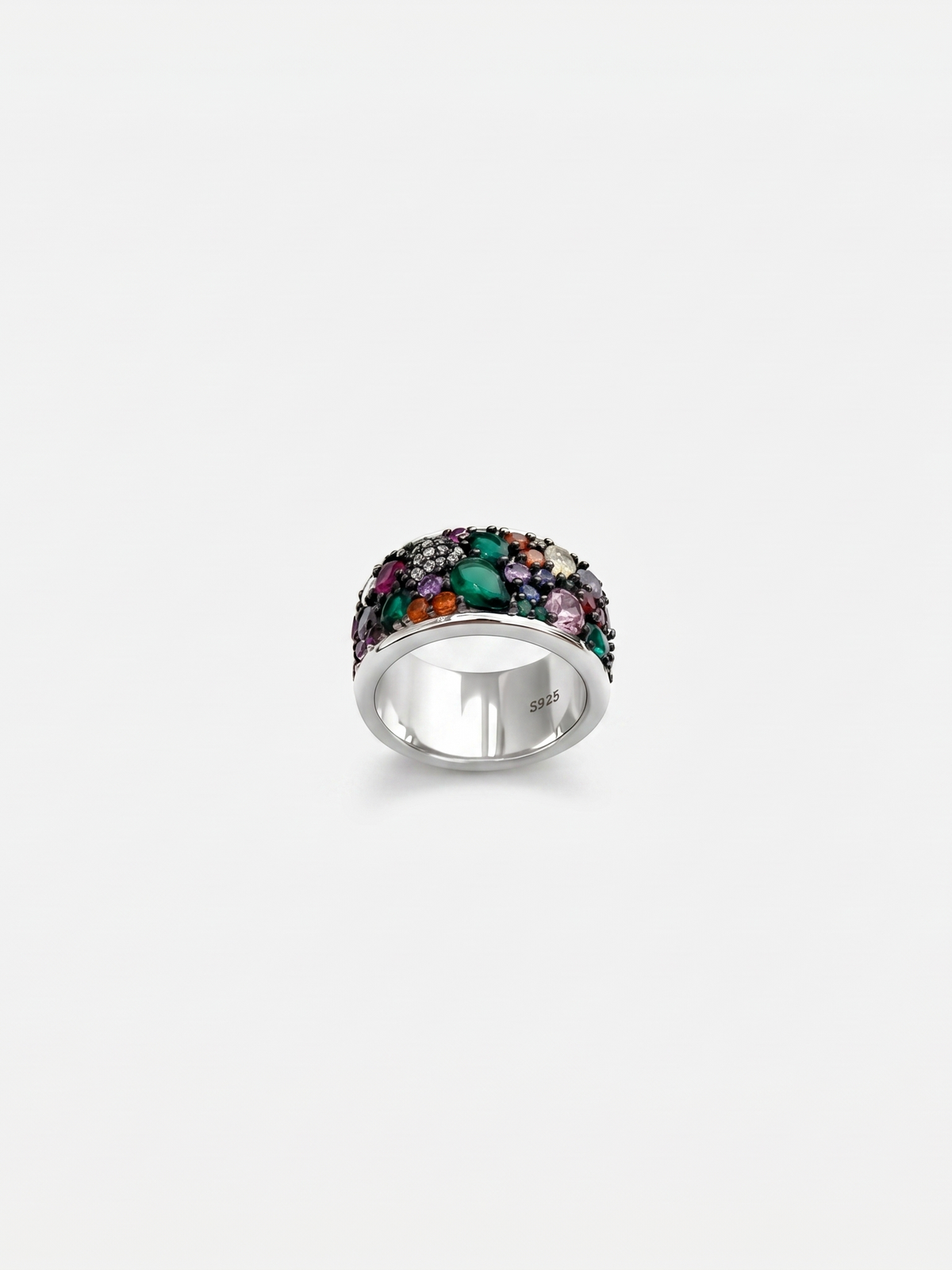 Mosaic Garden Statement Ring