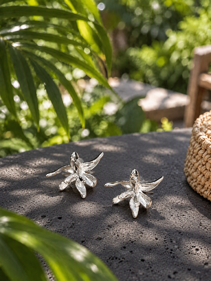 Sculptural Bloom Studs