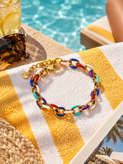 Color Pop Link Bracelet