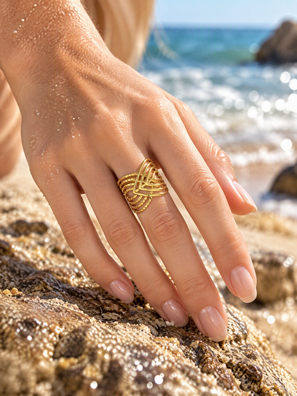 Vintage Art Deco Openwork Ring