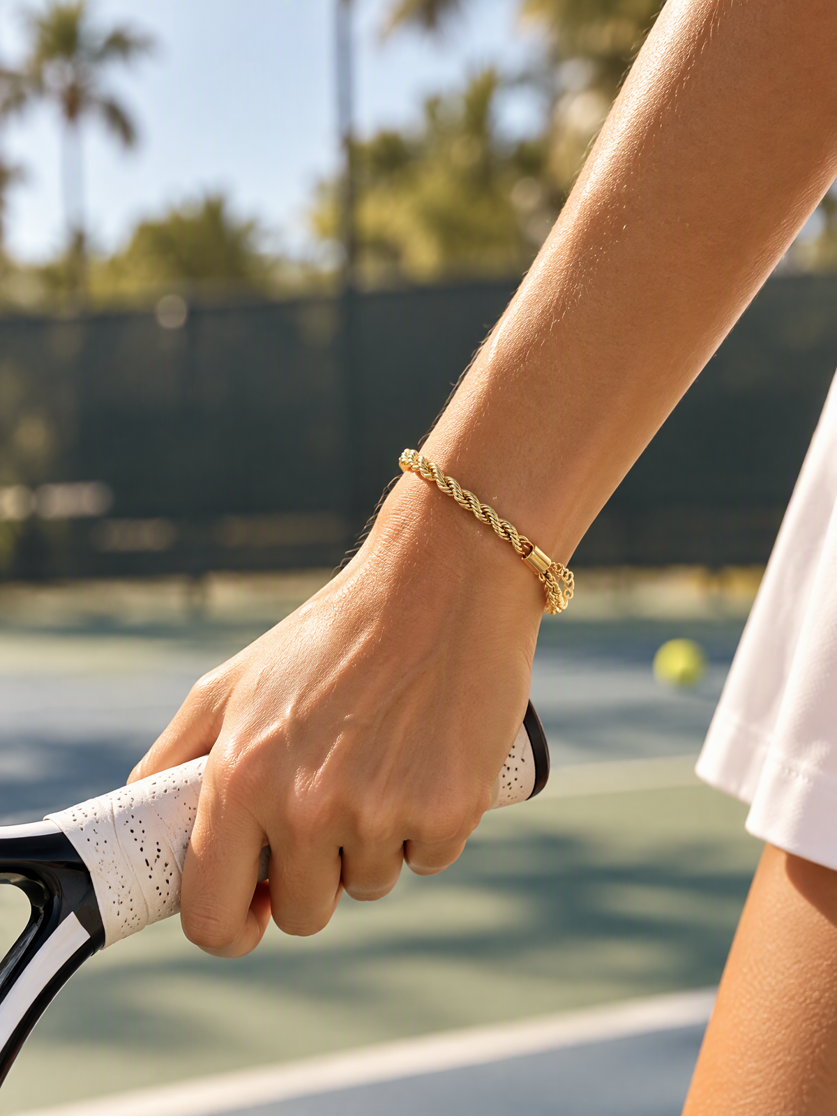 Twisted Rope Chain Bracelet